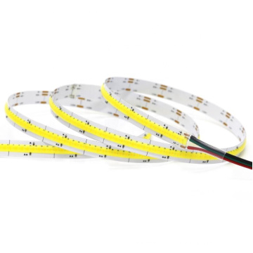 5mm 8mm 10mm LED COB Strip 12V 24V Soft Light Bar CRI 90 RA Flexible FOB Tape Blue Red Green Warm Cold White Color